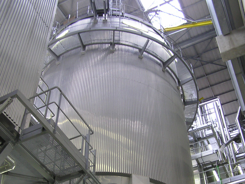 Silo isolation peruweld chaudronnerie industrielle