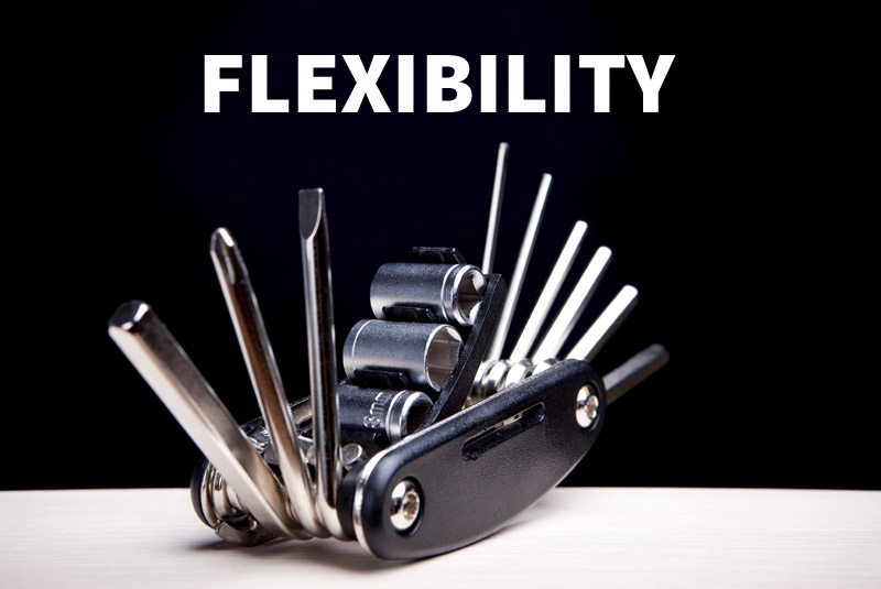 3 flexibility