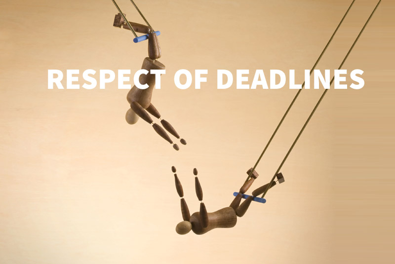 4 respect deadlines